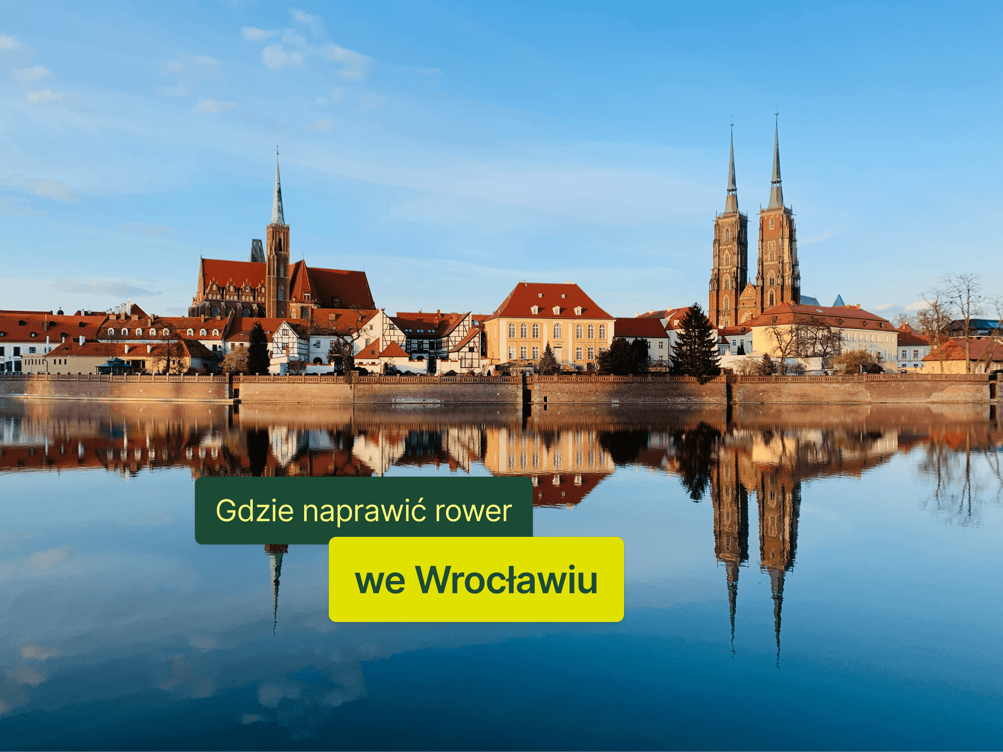 Gdzie naprawić rower we Wrocławiu